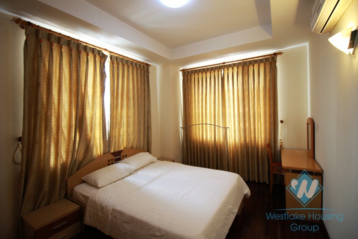 Beautiful apartment for rent in Kim Ma Street, Ba Dinh, Hanoi.