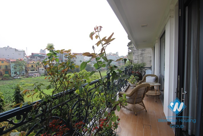 Large 02 bedrooms apartment for rent Xuan Dieu st, Tay Ho district.