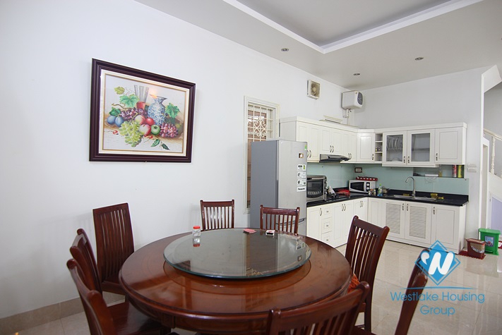 Four bedrooms house for rent in Dang Thai Mai street, Tay Ho district, Ha Noi