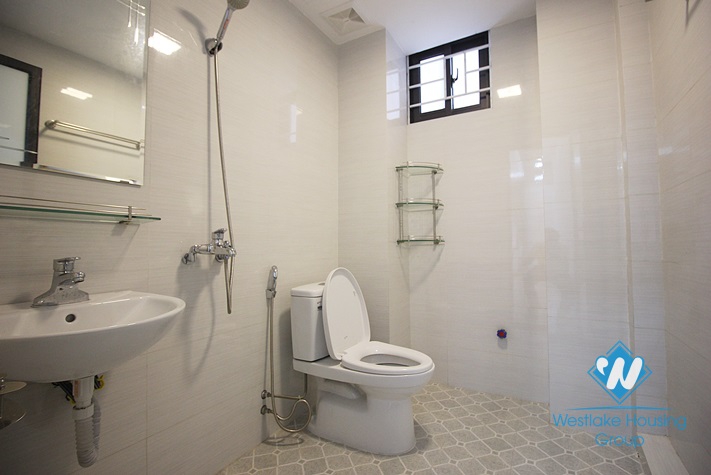 Nice house for rent in Tay Ho with spacious bedrooms and top terrace