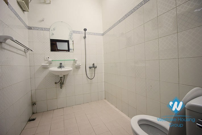 House with large terrace available for rent near lake side, Tay ho district, Hanoi.