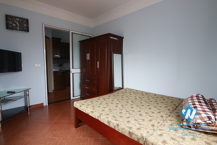 One bedroom for rent on the 10th floor, big terrace in Dong Da District 