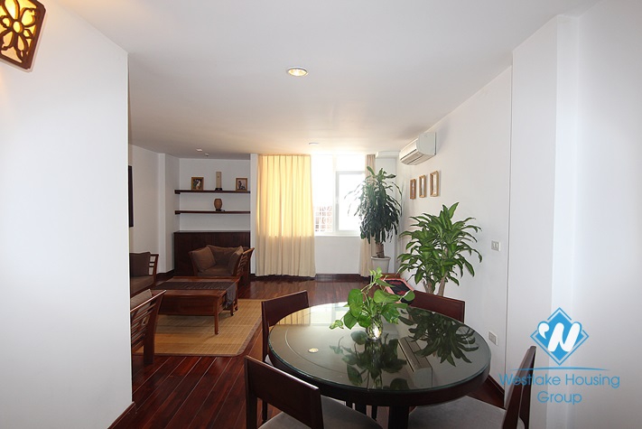 Duplex apartment rental with beautiful lakeview balcony in Truc Bach, Ba Dinh