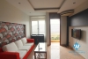 One bedroom apartment available  for rent in Nghi Tam Village, Tay Ho, Ha Noi