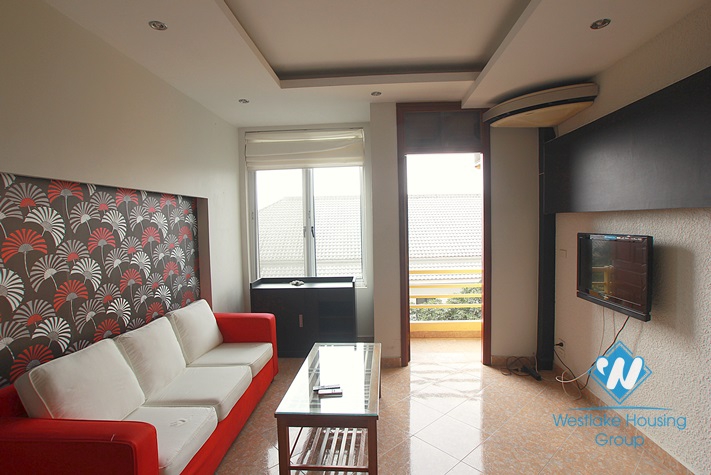One bedroom apartment available  for rent in Nghi Tam Village, Tay Ho, Ha Noi