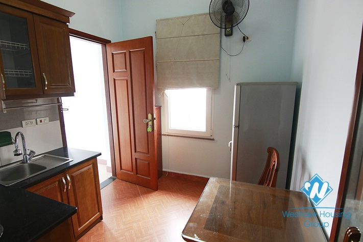 One bedroom for rent on the 10th floor, big terrace in Dong Da District 