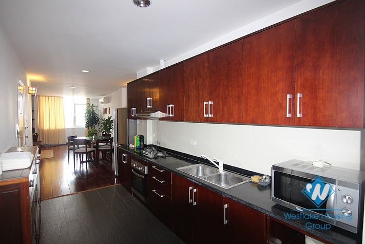 Duplex apartment rental with beautiful lakeview balcony in Truc Bach, Ba Dinh