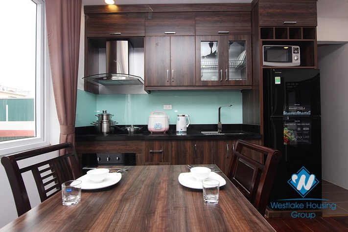 Quality apartment with nature light for rent in To Ngoc Van st, Tay Ho district -Room S3