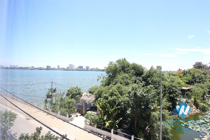 Beautiful lakeview apartment for rent in Tay Ho