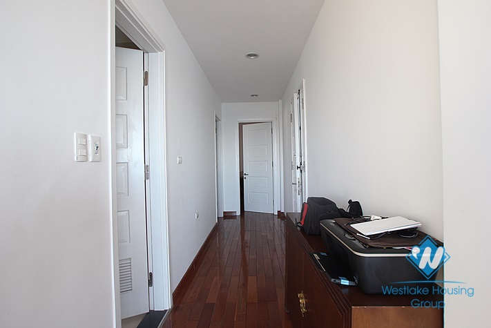 Penthouse apartment with 2 bedrooms, lake view for rent in Tay Ho