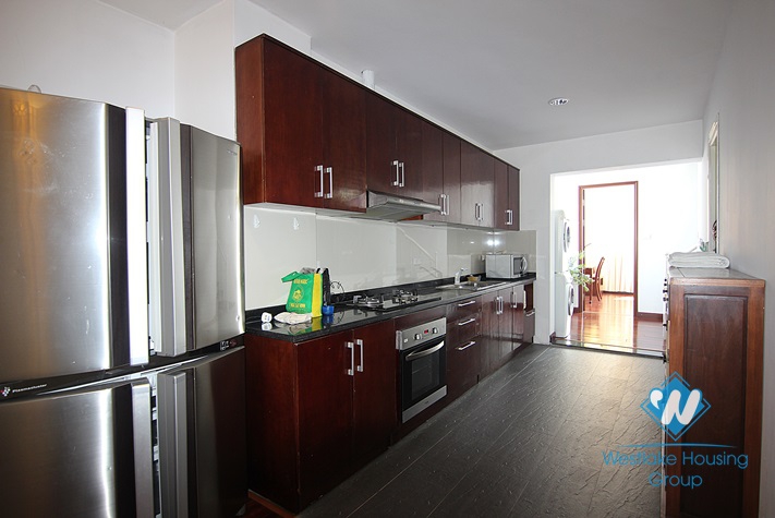 Duplex apartment rental with beautiful lakeview balcony in Truc Bach, Ba Dinh