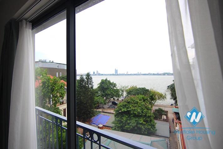 Bright two bedrooms with lake view in Tay Ho area , Ha Noi