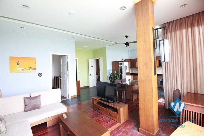 Modern, lakeside apartment for rent in Quang Khanh, Tay Ho, Hanoi