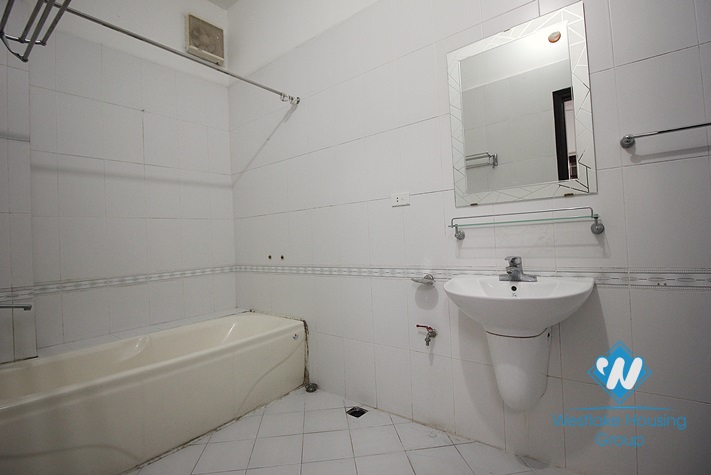 House with large terrace available for rent near lake side, Tay ho district, Hanoi.