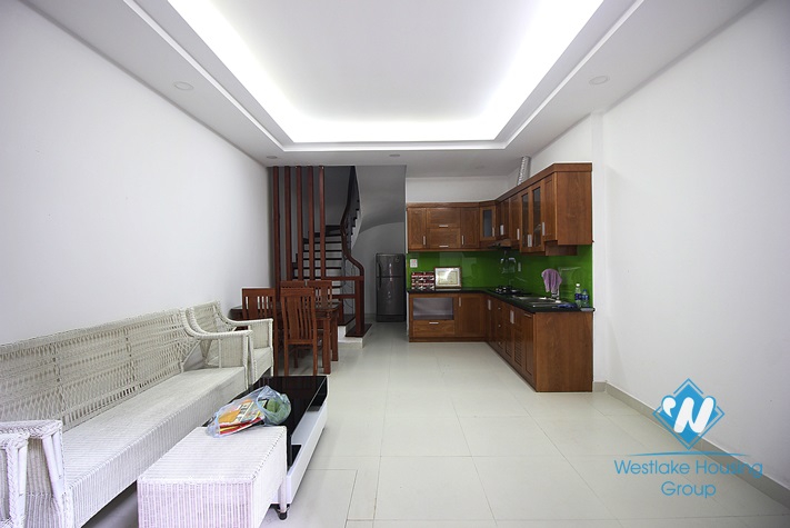 Nice house for rent in Tay Ho with spacious bedrooms and top terrace