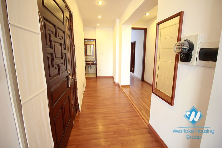 Spacious and airy apartment rental on the lakeside of Truc Bach, Ba Dinh