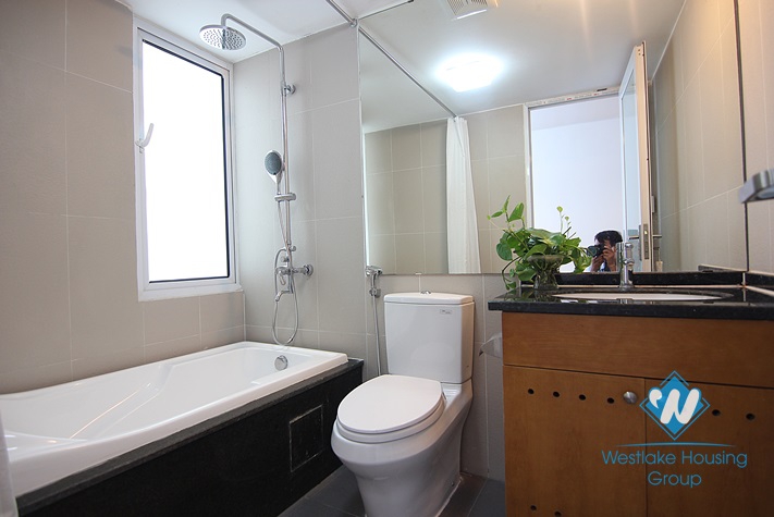 Duplex apartment rental with beautiful lakeview balcony in Truc Bach, Ba Dinh
