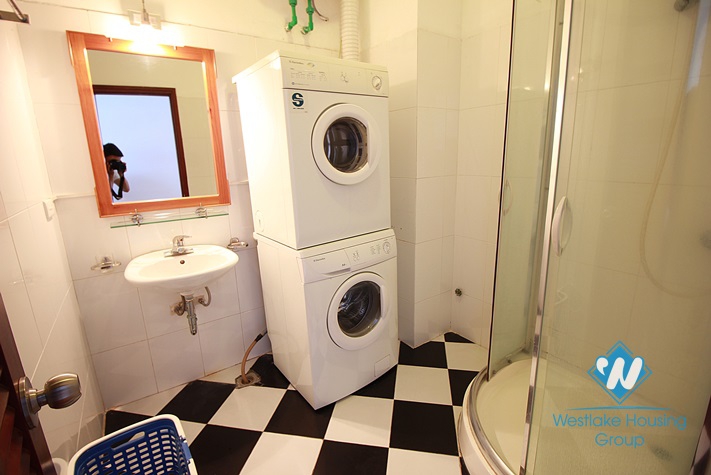 Spacious and airy apartment rental on the lakeside of Truc Bach, Ba Dinh