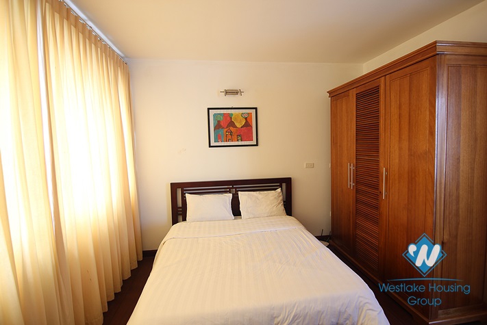 Duplex apartment rental with beautiful lakeview balcony in Truc Bach, Ba Dinh
