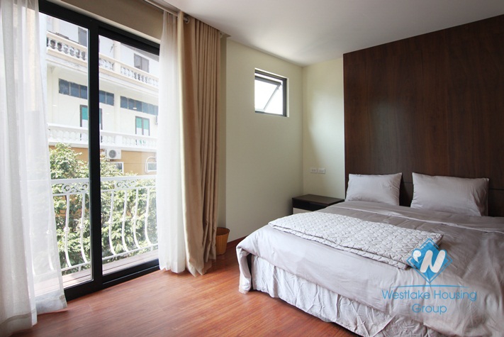 Quality & full of light studio for rent on To Ngoc Van, Tay Ho, Hanoi