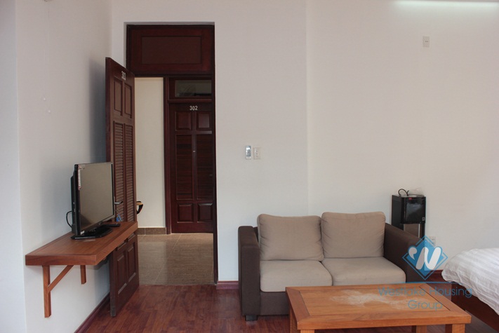 Spacious studio for rent in To Ngoc Van st, Tay Ho, Ha Noi
