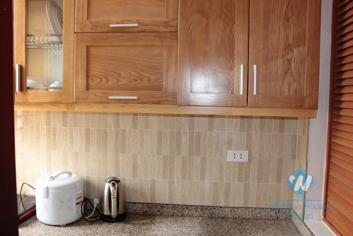 Spacious studio for rent in To Ngoc Van st, Tay Ho, Ha Noi