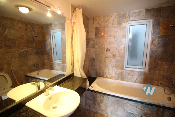 High floor apartment with great open view for rent in Truc Bach, Ba Dinh