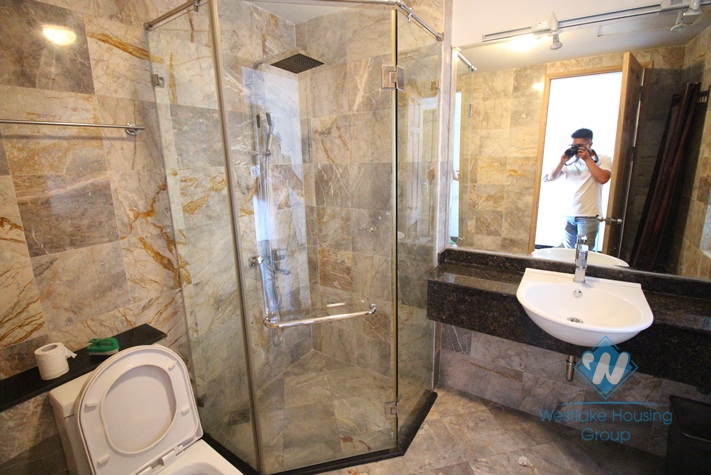 High floor apartment with great open view for rent in Truc Bach, Ba Dinh