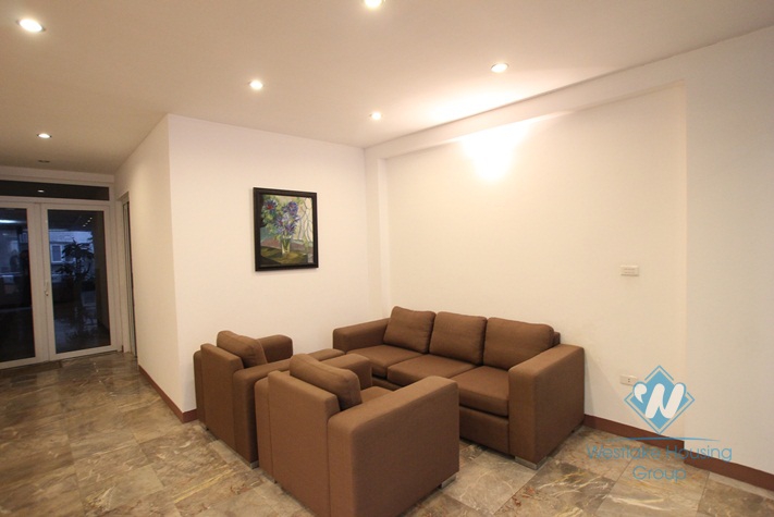 Unfurnished office for rent in Truc Bach area, Ba Dinh, Ha Noi