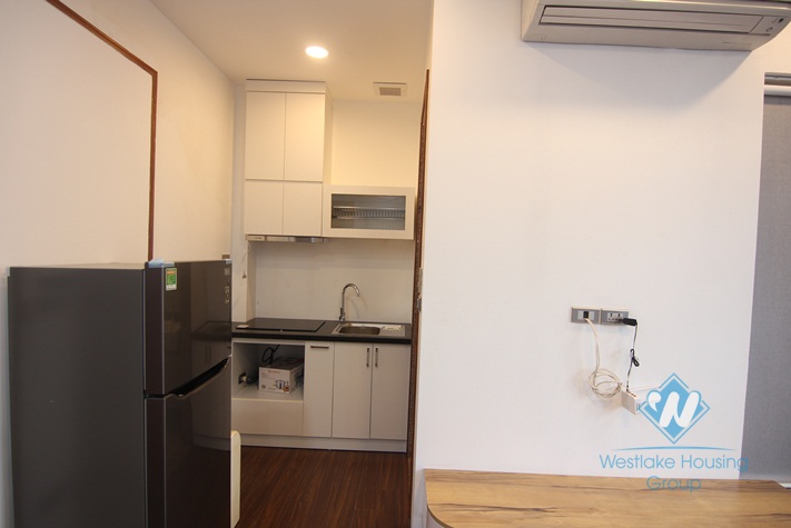 Modern studio apartment with balcony for rent in Tay Ho district 