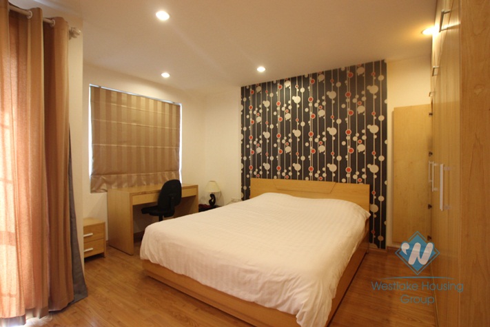 Furnished one bedroom apartment for rent in Hai Ba Trung district