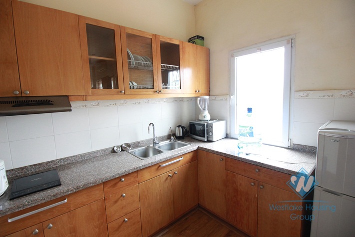 Separate 01 bedroom for rent in Hoan Kiem District, Hanoi.