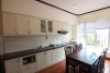 Two bedrooms with big balcony for rent at Truc Bach lake, Ba Dinh district, Ha Noi