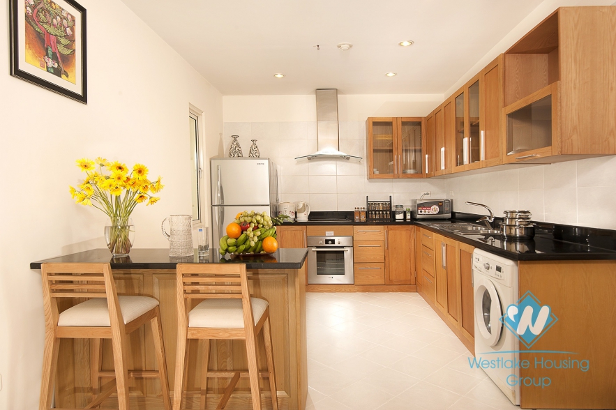 3 bedroom partment for rent in the center of Hanoi, Hai Ba Trung district, Vietnam