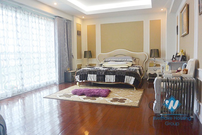Luxurious apartment for rent in Ciputra, Tay Ho, Hanoi.