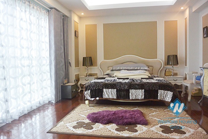 Luxurious apartment for rent in Ciputra, Tay Ho, Hanoi.
