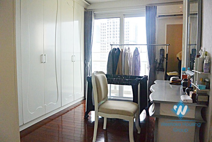 Luxurious apartment for rent in Ciputra, Tay Ho, Hanoi.