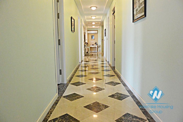 Luxurious apartment for rent in Ciputra, Tay Ho, Hanoi.