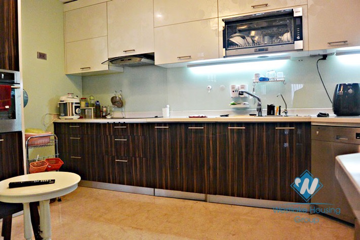 Luxurious apartment for rent in Ciputra, Tay Ho, Hanoi.