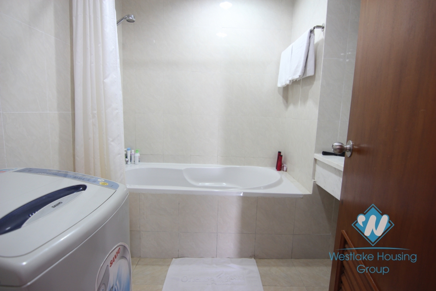 Serviced apartment for rent in Oriental Palace, Tay Ho, Hanoi