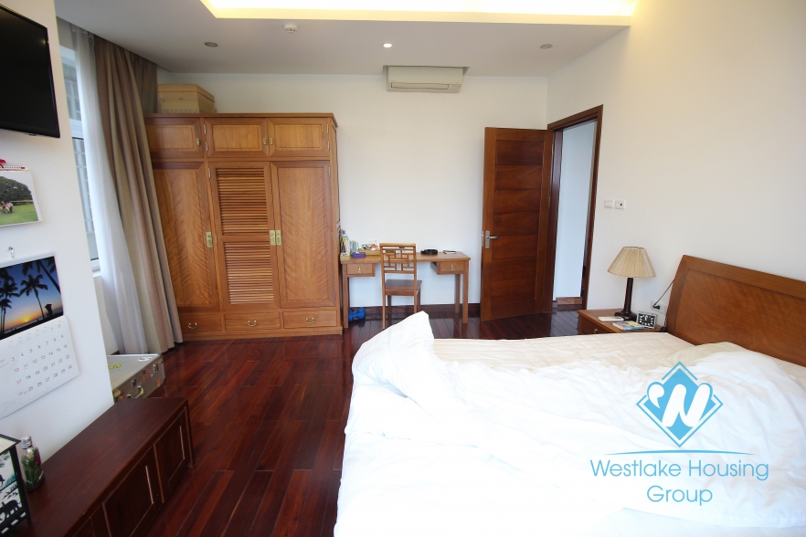 Lovely apartment with green open view for rent in Tay Ho