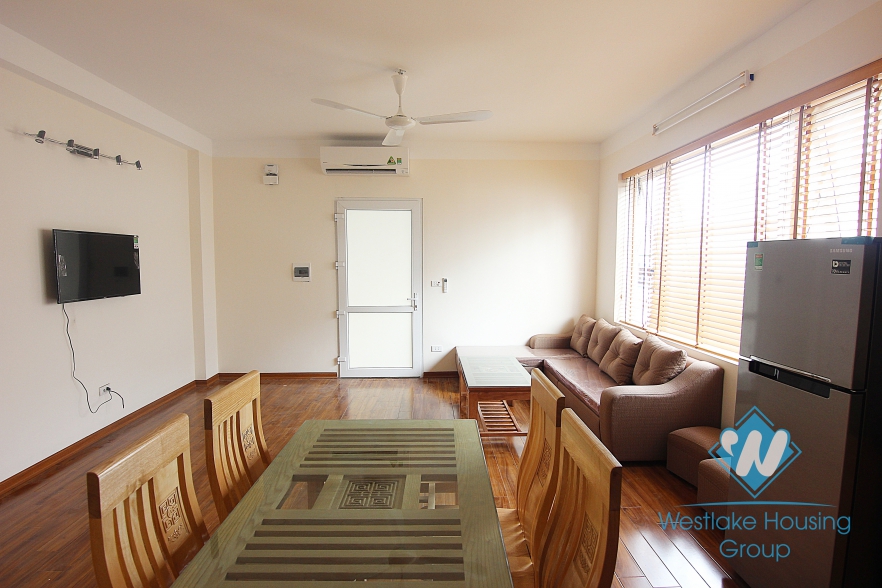 Single apartment with lots of space and light available for rent in Tay Ho