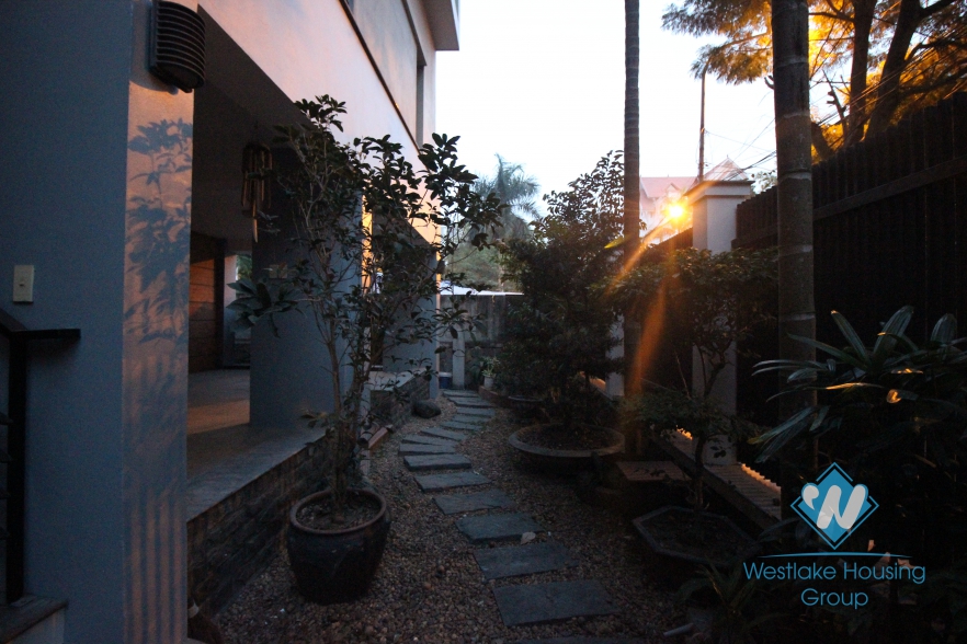 Modern furnished villa for rent in Tay Ho