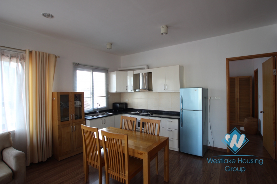 Bright 2 bedroom with spacious balcony for rent in Linh Lang street, Ba Dinh district, Hanoi
