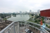 Lake view one bedroom for rent in Dong Da district, Ha Noi