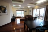 Two bedroom apartment for rent located in a service building in the center of Hoan Kiem district, Hanoi, Vietnam