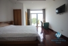 Nice 4 bedroom apartment with open view for rent on Xuan Dieu street, Tay Ho, Hanoi