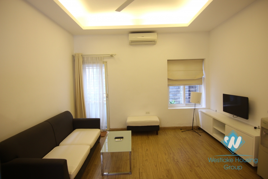 Ground floor apartment with one bedroom for rent in Linh Lang st, Ba Dinh district 