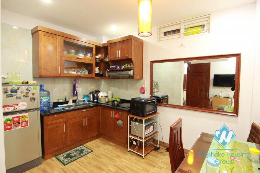 Bright and clean one bedroom for rent in Lang Ha street, Dong Da district, Ha Noi