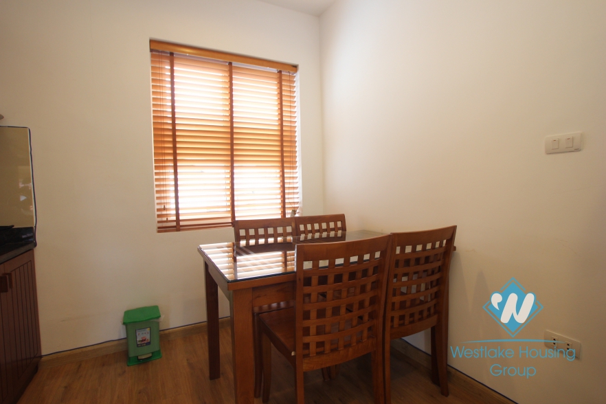 Nice one bedroom serviced apartment for rent in Linh Lang street, Ba Dinh, Hanoi